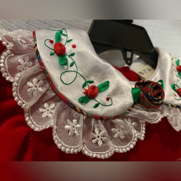 ✨ HP✨Vintage Rare Velvet Romper - Picture 2 of 16